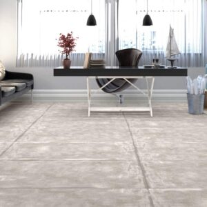 اجرای کاشی کوبیسم در کف پذیرایی